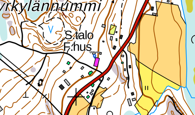 Työväentalo kartalla